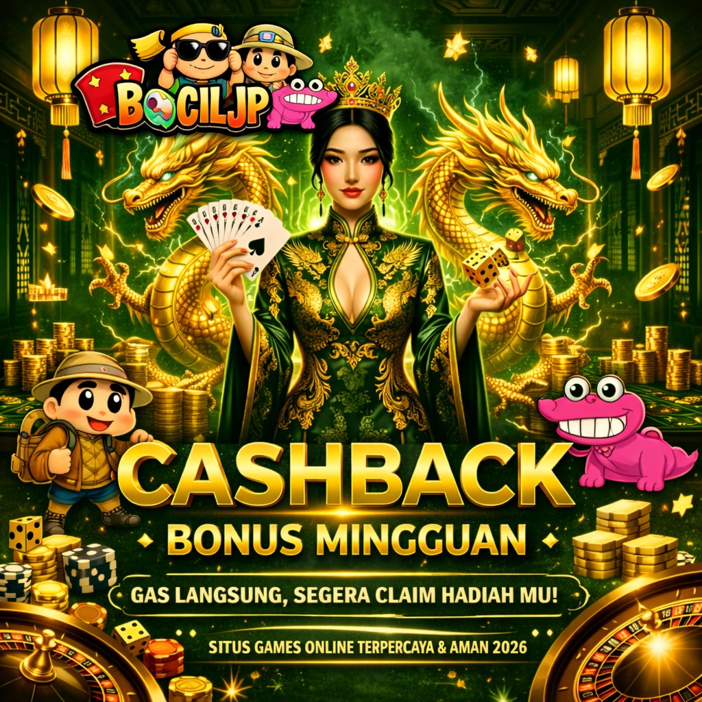 BOCILJP - Link Situs Game Online Dengan Cashback Bonus Mingguan Termantap